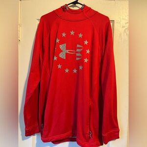Extra Large Red Under Armour Sweatshirt